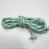Cuerda redonda tejida de poliéster de color de 5 mm para punto de salto, suéter, sombrero, pantalones, cordón, bolsa hecha a mano DIY, cordón