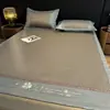 Esterilla de Rattan Pe Refrigerante de Verano, Plegable y Tejida Densamente, Esterilla Lavable, Estilo Sábana, Esterilla Suave con Aire Acondicionado