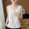 Camiseta regata solta estilo coreano para atacado transfronteiriço para mulheres, adequada para o verão, nova blusa fina versátil
