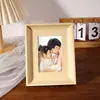 Adorno de escritorio minimalista estilo nórdico portafotos 6 7 8 pulgadas Impresión de fotos en marcos de color sólido para colgar en la pared