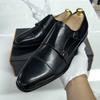 Sapatos masculinos de couro de alta qualidade, feitos à mão, clássicos, Mengke, moda empresarial, sapatos formais de trabalho