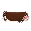 Bolso transfronterizo para mujer, bolso de hombro y bandolera acolchado versátil, nuevo bolso de axila de moda casual Henggeng, bolso de cuerno para mujer