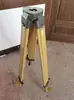 Trípode de Aluminio Espesado Nivelador Soporte de Medición Compatible con Niveles, Estaciones Totales y Teodolitos