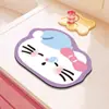 Alfombrilla Absorbente Drenante para Encimera de Cocina Posavasos de Barro Diatómico Antideslizante Secado Rápido Mantel para Platos y Mesa Posavasos Alfombrilla para Escritorio