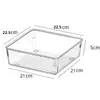 Caja de Almacenamiento de Escritorio, Cilindro Redondo, Contenedor Redondo, Placa Redonda de Acrílico Transparente, Caja Redonda de Perfil Bajo, Tanque de Peces, Forma Cilíndrica