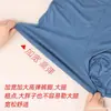 140~420 jin plus size cintura alta cueca boxer masculina solta para homem gordo cuecas modal calça de quatro pontas para meia-idade e idosos
