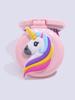 Peine portátil de estilo especial transfronterizo, peine de plástico con bonito poni y bolsa de aire, práctico espejo cosmético con cojín de aire portátil