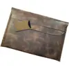 2025 Nueva Bolsa para Computadora de Cáscara Dura y Rústica Compatible con MacBook Airpro Bolsa de Cuero para Computadora