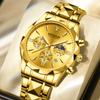 Reloj cronógrafo multifuncional de cuarzo para hombre, marca Kingston, venta al por mayor, reloj de negocios resistente al agua.