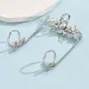 Suministro Transfronterizo Moda Europea y Americana Joyería de Diamantes Anillo Popular para Mujer Popular Corte Hoja de Arce Anillo de Circonita