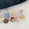 Flor Mini Fresca Ácido Acético Pinza Pequeña Pinza de Pelo a la Moda Princesa Cabeza Linda Versátil Pinza de Pelo Accesorios para el Cabello para Mujeres