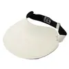 Sombrero de Sol de Verano 2026 Nuevo Estilo Sin Costuras Sensación de Hielo Protección Solar con Protección UV para Mujer, Ala Ancha, Parasol de Parte Superior Abierta