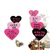 Día de San Valentín Chino, Aniversario, Atmósfera de Confesión, Accesorios para Fotos, Decoración, Tarjetas de Mesa de Amor, Adornos de Tarjetas
