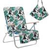 Funda para silla de playa, reclinable, toalla, bolsa, juego de fundas para sillas de playa con estampado de leopardo, suministro directo de fábrica