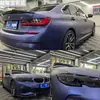 Película para carro que muda de cor adesivos para carro completo super fosco metalizado preto roxo mágico Super ya AMG cinza montanha Guerreiro Negro azul mágico