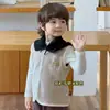 Roupa Infantil Jaqueta Outono e Inverno Novo Estilo Colete Quente para Bebê Classe a Meninos e Meninas Colete Pulôver