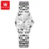 Reloj de Marca Oris Gama Alta de Nicho Regalo de San Valentín Reloj de Cuarzo Electrónico Reloj de Moda para Mujer Reloj para Mujer