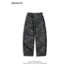 Pantalones casuales holgados de camuflaje retro a la moda estilo americano para hombre, pantalones de trabajo nuevos 2026, pantalones largos estilo pareja, venta al por mayor transfronteriza