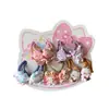 Gomas para el pelo de dibujos animados estilo coreano para niños, lindas gomas elásticas para bebé, accesorios para el pelo para niñas, cuerdas para el pelo que no dañan, gomas para el pelo de niñas