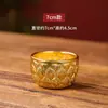 Tazón de lata para agua potable tailandesa vajilla importado de Tailandia estilo del Sudeste Asiático Dai plata Pao Ruda tazón tazón para postre de batido