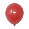 Globo mate transfronterizo de 5 pulgadas 10 pulgadas 12 pulgadas globo de color rojo neto globo engrosado para boda suministros para decoración de escena de cumpleaños