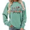 Tops con Cuello Redondo Estampados de Terapia Ocupacional Sudadera Suministro de Amazon Chaquetas de Otoño e Invierno