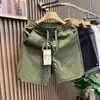 Pantalones Cortos de Seersucker de Secado Rápido para Hombre, Pantalones Casuales Versátiles Finos de Verano de Longitud Media, Pantalones Cortos Deportivos Sueltos de Playa Estilo Americano