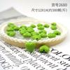 Directo de fábrica acrílico macarón corazón de amor 18 mm agujero recto accesorios de joyería DIY material de cuerda para pendientes