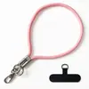 Cordão Anti-Perda para Celular Corda de Pulso 6mm Cordão de Poliéster Ajustável Cordão Curto de Celular Fashion Leve Venda por Atacado