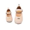Zapatos de Cuero Pequeños Fragantes Estilo Coreano para Niños Zapatos Pequeños de Cuero de Primavera para Niñas Zapatos Planos Pequeños de Princesa para Niños Zapatos de Gorro Cómodos para Bebé