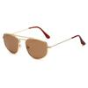 Moda novos óculos de sol sapo protetor solar UV óculos de sol tendência clássica óculos de sol de alto senso