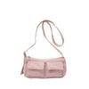 Selección Transfronteriza Lulu Mismo Estilo Bolso Bandolera para Mujer Diseño de Nylon Multibolsillos Ligero Acolchado