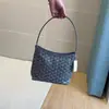 6 Bolsos Nuevos Commuter Bonnie Mini Hobo con Patrón de Diente de Perro, Bolso de Hombro Estampado Versátil para Mujer, Bolso de Axila de Moda