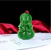 Colgante Pixiu de Imitación de Alta Calidad con Colgante de Jade Blanco de Mongolia Exterior, Joyería de Jade, Suministro de Regalos en Vivo