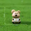 Micro-paisaje Oso de Dibujos Animados Muñeca Linda de Frijol Bolsa Ciega Accesorios Escenario de Casa de Muñecas Decoraciones DIY Adornos Pequeños de Escritorio