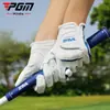 Guantes de Golf Pgm para Niños y Niñas, Piel de Cordero Transpirable Par de Guantes Deportivos, Venta Directa de Fábrica