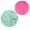 Molde de silicona con forma de dragón, fénix, flor, pájaro, peonía, estilo chino, molde para pastel de chocolate, herramientas para hornear