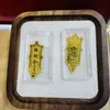 Pegatina de Teléfono de Oro Puro 999 para la Riqueza, Atrae la Fortuna de Todas las Direcciones, Acumulación Diaria de Riqueza, Regalo de 2 mg, Entrega Directa de Fábrica