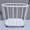 Cesta de Armazenamento Casual Moderna Cesta para Tapete de Yoga Cesta de Armazenamento para Equipamentos de Fitness Prateleira de Armazenamento Cesta para Roupas Sujas Cesta para Roupas Sujas Móvel com Rodas