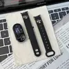 Pulseira Adequada para Pulseira Xiaomi Mi Band 11, Padrão Cruzado Couro Crazy Horse Duplo Pino 8/9 NFC Pulseira Fashion Retrô