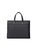 Nuevo modelo de maletín de negocios para hombre con logo impreso, adecuado para documentos de capacitación y conferencias, contratos y bolsa impermeable para laptop