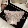 Venda Direta de Fábrica Bestseller Transfronteiriço Puro Desejo Sexy Renda Calcinha Feminina Fundo Tela Fina Thong Garota Apimentada