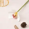 Flores Artificiales Plantas Verdes Flores de Seda Flores de Simulación Phalaenopsis Individual Arreglo Floral para Sala de Té China Accesorios para Disparos Decoración Flores Decorativas