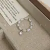 Anel Elegante e Estiloso com Contas de Zircônia, Anel de Dedo Indicador Versátil de Personalidade Exquisita de Nicho, Anel Pequeno e de Alto Padrão para Dedo Indicador