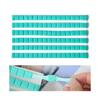 Herramientas de Arcilla 96 piezas barro para uñas Verde Rosa plastilina práctica pieza de uña pasta adhesiva fija arcilla blanca para arte de uñas