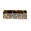 Pente Avançado de Ácido Acético para Cabelo Versátil Portátil Pente Simples Atmosférico de Fileira Quadrada Pente Floral Vintage de Dentes Largos