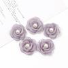 Nova Flor de Gaze Artificial Camélia Pérola Super Fada Flores de Gaze Decorativas Acessórios de Cabelo DIY Feitos à Mão Acessórios Decorativos para Roupas com Acabamento de Luxo