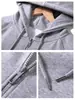 Chaqueta Básica para Mujer para Otoño e Invierno, Nuevo Estilo Coreano, Corte Holgado, Sudadera con Capucha y Mangas Raglán