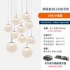 Lustre Redondo Simples Escandinavo para Mesa de Cabeceira Criativo Estiloso para Restaurante Sala de Estar Lustre para Casa Duplex Loft Escada