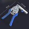Alicates de Unha em Formato M para Fazer Gaiolas, Fixadores de Unha Tipo M para Gaiolas de Galinha, Gaiolas de Coelho e Pombo, Grampos de Amarração de Gaiola, Alicates de Amarração de Gaiola